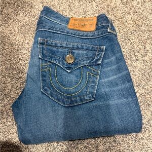 True Religion Women's Denim Jeans with Stitch Detail